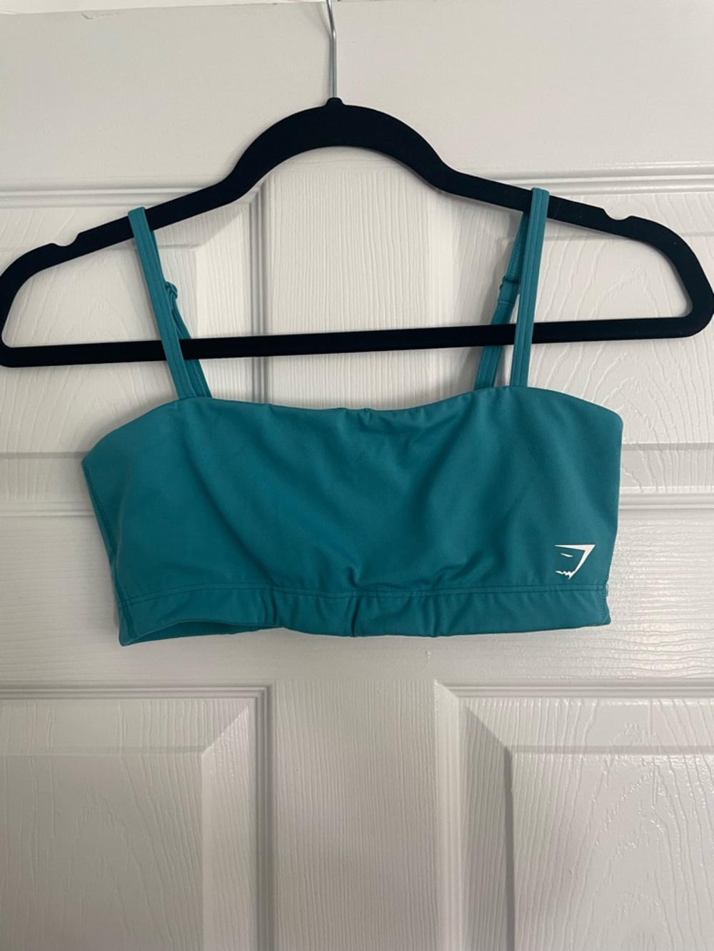 Gymshark Teal Adjustable-Strap Sports Bralette